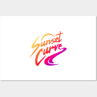 Sunset Curve. Posters and Art